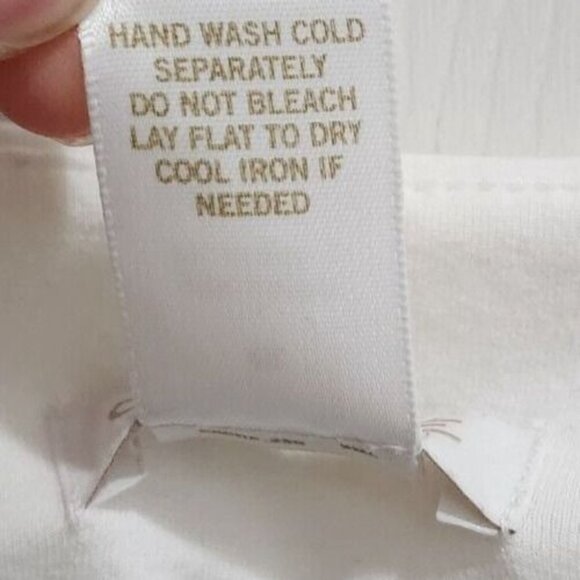 Cache Women's 3/4 Sleeve Zip Sweetheart Neck Knit Corset Style Top White Size XS - Picture 7 of 11